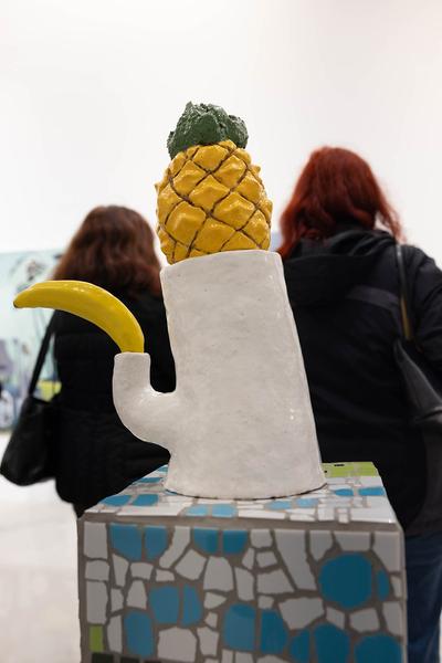 VIENNA ART WEEK Gallery Tour / Galerie Gregor Podnar: Helen Verhoeven "Humans" (8.11. - 22.12.2023)  Foto: eSeL.at - Lorenz Seidler Foto: eSeL Lorenz Seidler