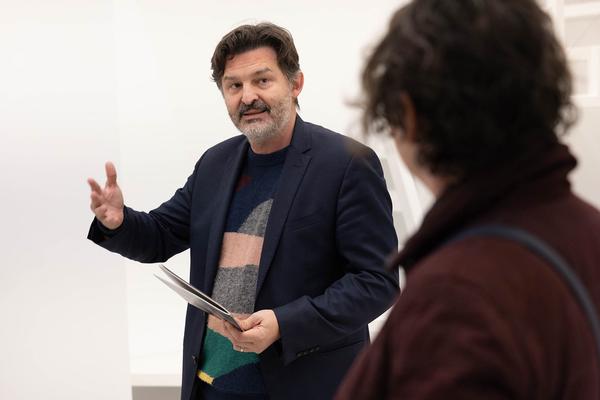 VIENNA ART WEEK Gallery Tour / Galerie Gregor Podnar: Helen Verhoeven "Humans" (8.11. - 22.12.2023)  Foto: eSeL.at - Lorenz Seidler Foto: eSeL Lorenz Seidler
