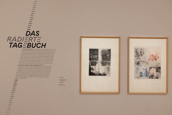 Landesgalerie Niederösterreich: Herwig Zens "Keine Zeit" (4.11.2023 - 14.4.2024) Foto: eSeL.at - Lorenz Seidler Foto: eSeL Lorenz Seidler