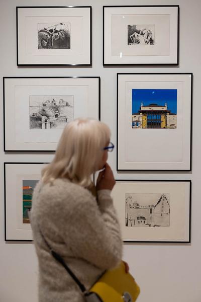 Landesgalerie Niederösterreich: Herwig Zens "Keine Zeit" (4.11.2023 - 14.4.2024) Foto: eSeL.at - Lorenz Seidler Foto: eSeL Lorenz Seidler