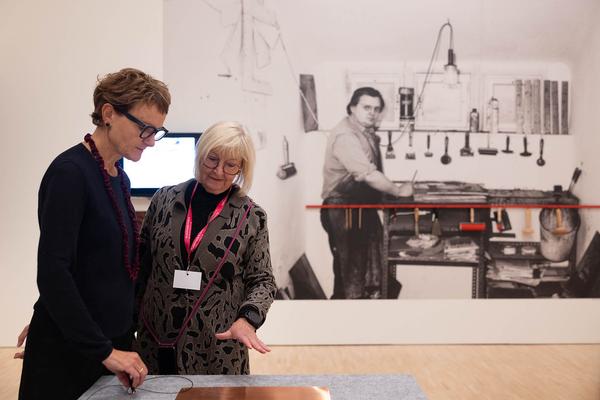 Landesgalerie Niederösterreich: Herwig Zens "Keine Zeit" (4.11.2023 - 14.4.2024) Foto: eSeL.at - Lorenz Seidler Foto: eSeL Lorenz Seidler