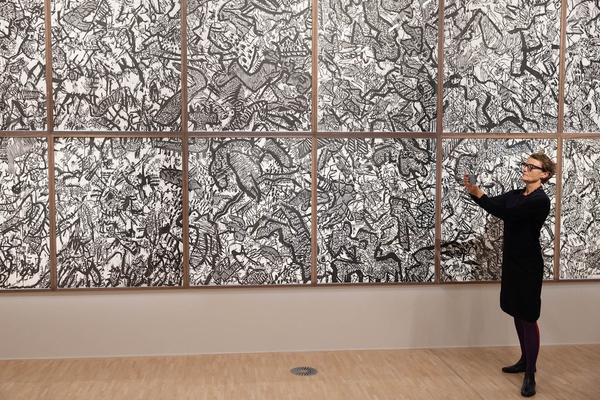 Landesgalerie Niederösterreich: Herwig Zens "Keine Zeit" (4.11.2023 - 14.4.2024) Foto: eSeL.at - Lorenz Seidler Foto: eSeL Lorenz Seidler