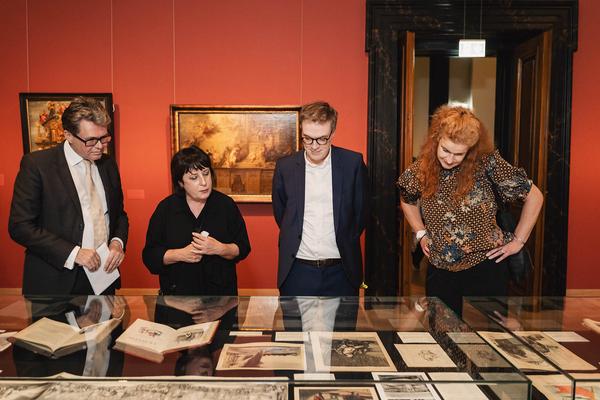 Gemäldegalerie / A...kademie Kunstsammlungen: History Tales. Fakt und Fiktion im Historienbild (27.9. - 26.5.2023) Foto: eSeL.at - Robert Puteanu Foto: eSeL.at - Robert Puteanu