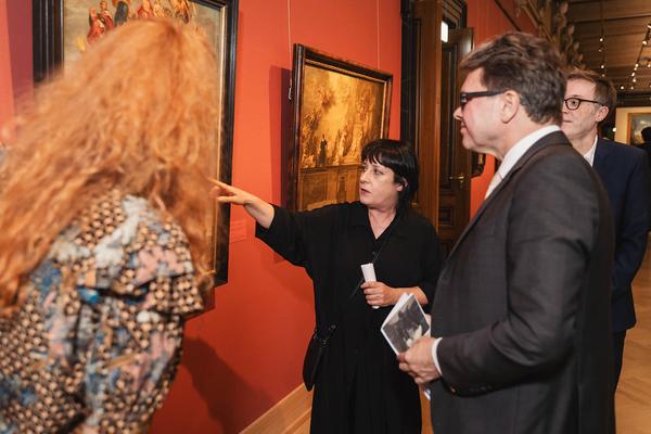 Gemäldegalerie / A...kademie Kunstsammlungen: History Tales. Fakt und Fiktion im Historienbild (27.9. - 26.5.2023) Foto: eSeL.at - Robert Puteanu Foto: eSeL.at - Robert Puteanu