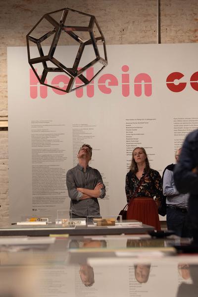 Architekturzentrum Wien: Hollein Calling. Architektonische Dialoge (Eröffnung, 20.9.2023 - 12.2.2024) Foto: eSeL.at - Lorenz Seidler Foto: eSeL Lorenz Seidler