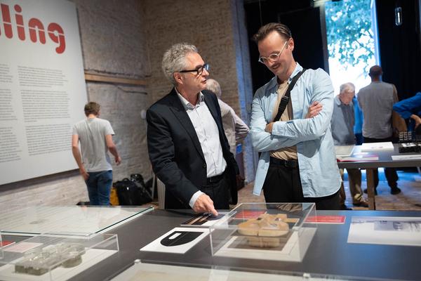 Architekturzentrum Wien: Hollein Calling. Architektonische Dialoge (Eröffnung, 20.9.2023 - 12.2.2024) Foto: eSeL.at - Lorenz Seidler Foto: eSeL Lorenz Seidler