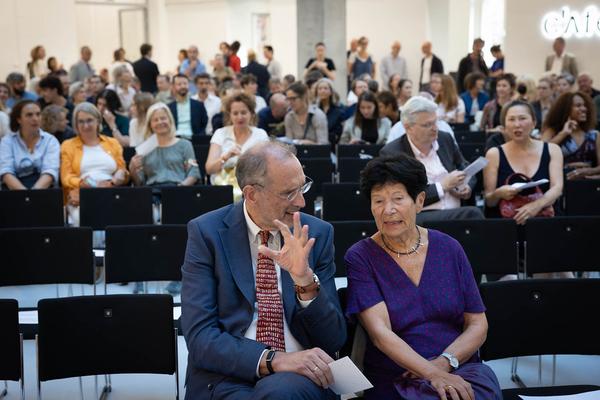 Universität für Angewandte Kunst: Inauguration Rektorin Petra Schaper Rinkel (2.10.2023) Foto: eSeL.at - Lorenz Seidler Foto: eSeL Lorenz Seidler