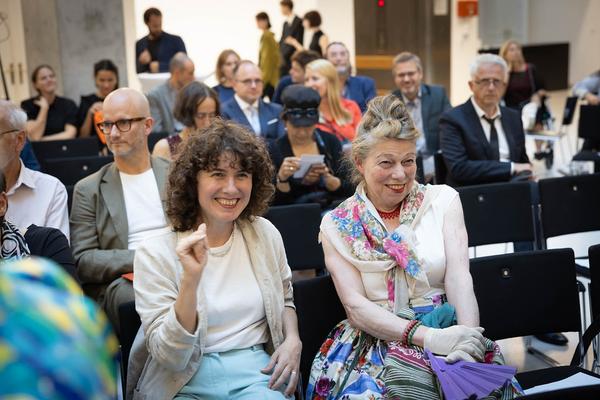 Universität für Angewandte Kunst: Inauguration Rektorin Petra Schaper Rinkel (2.10.2023) Foto: eSeL.at - Lorenz Seidler Foto: eSeL Lorenz Seidler