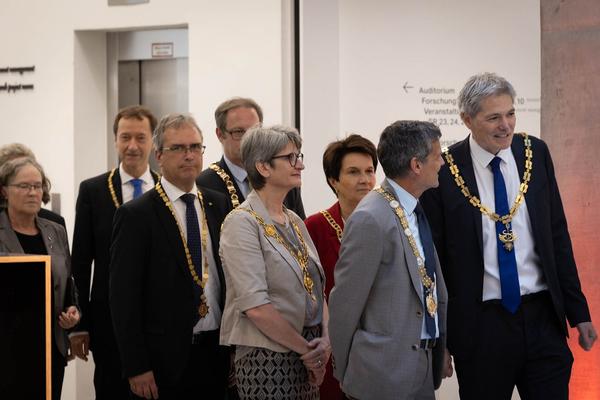 Universität für Angewandte Kunst: Inauguration Rektorin Petra Schaper Rinkel (2.10.2023) Foto: eSeL.at - Lorenz Seidler Foto: eSeL Lorenz Seidler