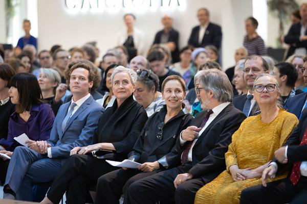Universität für Angewandte Kunst: Inauguration Rektorin Petra Schaper Rinkel (2.10.2023) Foto: eSeL.at - Lorenz Seidler Foto: eSeL Lorenz Seidler
