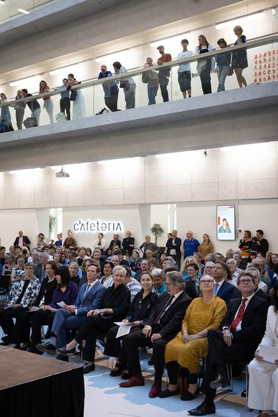 Universität für Angewandte Kunst: Inauguration Rektorin Petra Schaper Rinkel (2.10.2023) Foto: eSeL.at - Lorenz Seidler Foto: eSeL Lorenz Seidler