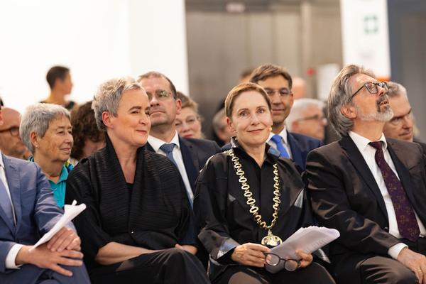 Universität für Angewandte Kunst: Inauguration Rektorin Petra Schaper Rinkel (2.10.2023) Foto: eSeL.at - Lorenz Seidler Foto: eSeL Lorenz Seidler