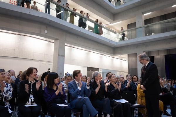 Universität für Angewandte Kunst: Inauguration Rektorin Petra Schaper Rinkel (2.10.2023) Foto: eSeL.at - Lorenz Seidler Foto: eSeL Lorenz Seidler
