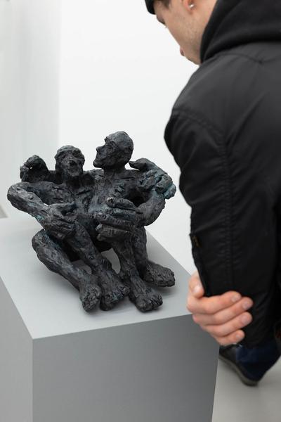 VIENNA ART WEEK Gallery Tour / Galerie Eva Presenhuber: Jean-Marie Appriou & Andrew Lord (8.11. - 22.12.2023)  Foto: eSeL.at - Lorenz Seidler Foto: eSeL Lorenz Seidler