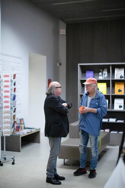 Arnulf Rainer Museum: "Duette, Duelle, Dienstleistungen" - Künstlerinnengespräch (8.9.2023) Foto: eSeL.at - Marlen Pitha Foto: eSeL.at - Marlen Pitha