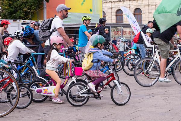Kidical Mass (Wien, 23.9.2023) Foto: eSeL.at - Christian Tietge Foto: eSeL.at - Christian Tietge