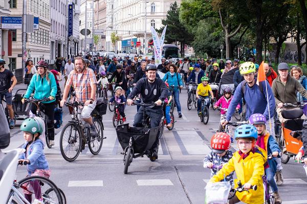 Kidical Mass (Wien, 23.9.2023) Foto: eSeL.at - Christian Tietge Foto: eSeL.at - Christian Tietge
