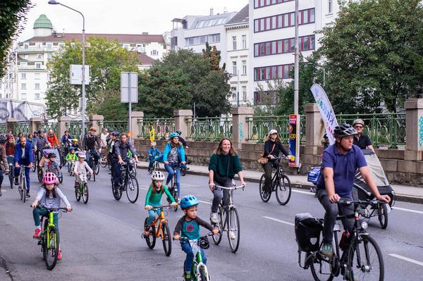 Kidical Mass (Wien, 23.9.2023) Foto: eSeL.at - Christian Tietge Foto: eSeL.at - Christian Tietge