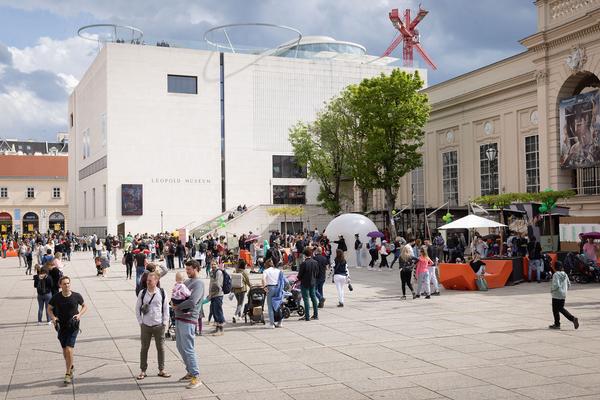 MuseumsQuartier Wien: KinderKulturParcours 2023 (6.5.2023) Foto: eSeL.at - Lorenz Seidler Foto: eSeL Lorenz Seidler