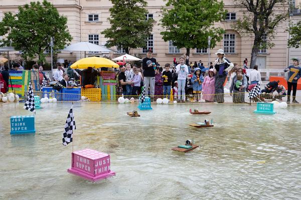 MuseumsQuartier Wien: Aquadrome @ KinderKulturParcours 2023 (6.5.2023) Foto: eSeL.at - Lorenz Seidler Foto: eSeL Lorenz Seidler