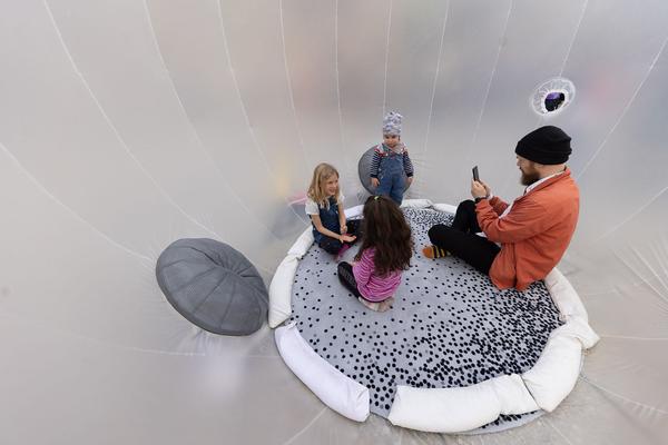 MuseumsQuartier Wien: KinderKulturParcours 2023 (6.5.2023) Foto: eSeL.at - Lorenz Seidler Foto: eSeL Lorenz Seidler