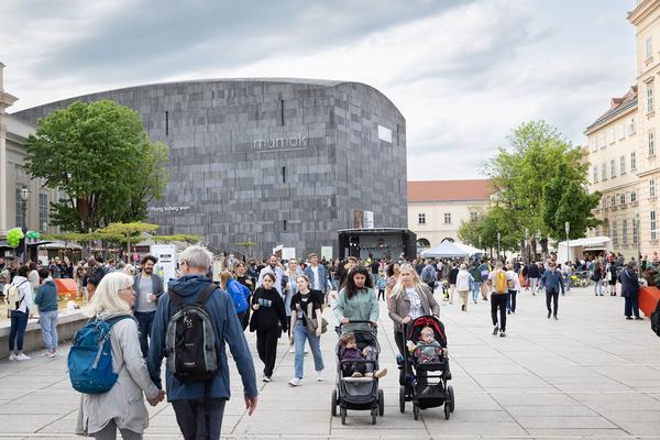 MuseumsQuartier Wien: KinderKulturParcours 2023 (6.5.2023) Foto: eSeL.at - Lorenz Seidler Foto: eSeL Lorenz Seidler
