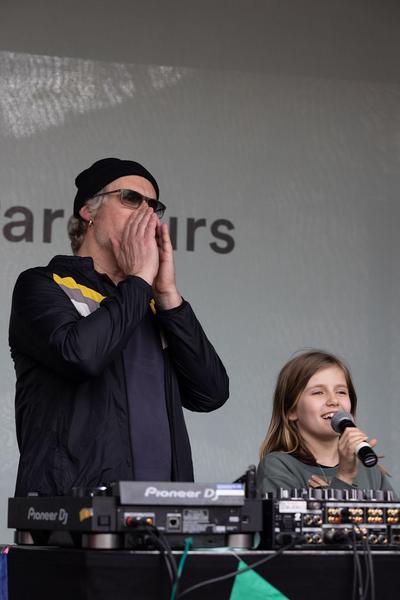 MuseumsQuartier Wien: DJ Ilse Pop & Patrick Pulsinger @ KinderKulturParcours 2023 (6.5.2023) Foto: eSeL.at - Lorenz Seidler Foto: eSeL Lorenz Seidler