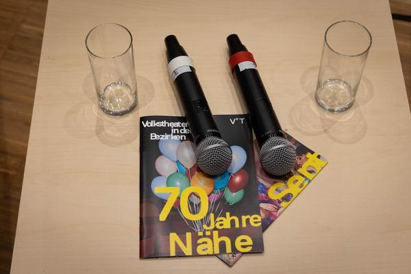 Kulturgarage Seestadt Aspern: Kultur in der Nähe. 70 Jahre Volkstheater in den Bezirken (21.6.2023) Foto: eSeL.at - Lorenz Seidler Foto: eSeL Lorenz Seidler