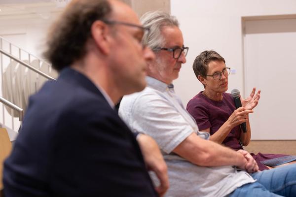 Kulturgarage Seestadt Aspern: Kultur in der Nähe. 70 Jahre Volkstheater in den Bezirken (21.6.2023) Foto: eSeL.at - Lorenz Seidler Foto: eSeL Lorenz Seidler