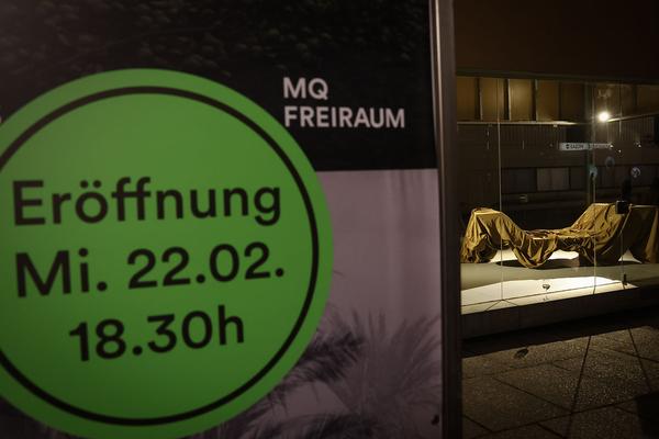 MQ Art Box: "ENZA" Cosma Kremser & Lea Fröhlinger (22.2. - 7.5.2023) Foto: eSeL.at - Lorenz Seidler Foto: eSeL Lorenz Seidler