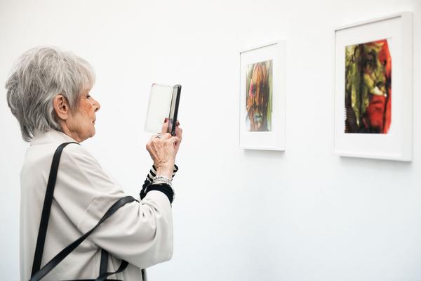 Galerie 3 @ DIT: Margot Pilz "Unique" (4.5. - 20.5.2023) Foto: eSeL.at - Joanna Pianka Foto: eSeL.at - Joanna Pianka