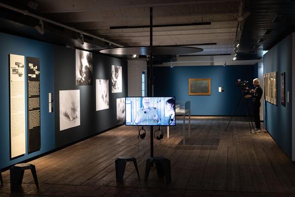 Kunst Haus Wien Museum Hundertwasser: Mining Photography. Der ökologische Fußabdruck der Bildproduktion (8.3. - 29.5.2023) Foto: eSeL.at - Lorenz Seidler Foto: eSeL Lorenz Seidler