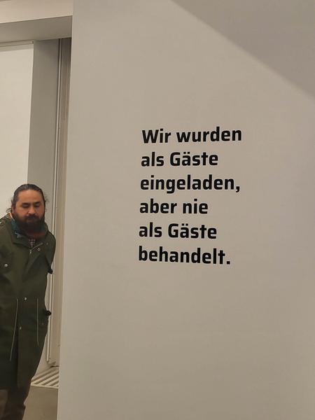 A...kademie Exhibit Eschenbachgasse: Muslim*Contemporay 2023 (6.11. - 12.11.2023) Foto: eSeL.at - Fricka Lindemann Foto: eSeL.at - Fricka Lindemann