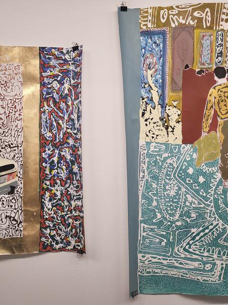 A...kademie Exhibit Eschenbachgasse: Muslim*Contemporay 2023 (6.11. - 12.11.2023) Foto: eSeL.at - Fricka Lindemann Foto: eSeL.at - Fricka Lindemann