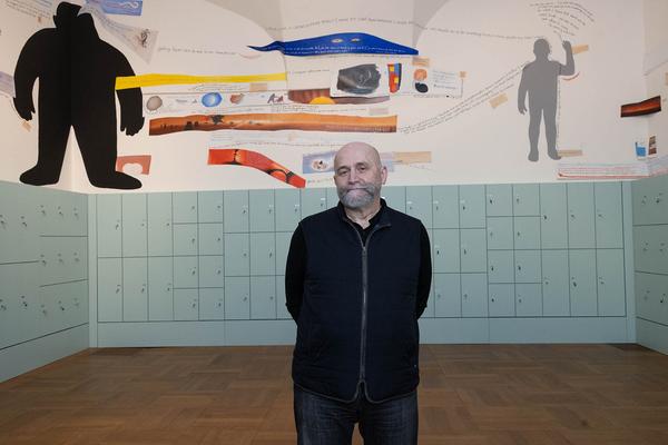 Nedko Solakov: A Cornered Solo Show #3 (with Charles Esche as my artistic conscience)  (24.11.2023 - 19.6.2024) Foto: eSeL.at - Lorenz Seidler Foto: eSeL Lorenz Seidler
