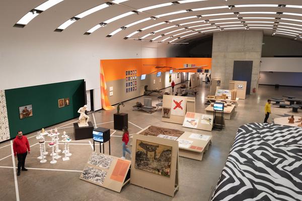 Kunsthalle Wien: No Feeling is Final. The Skopje Solidarity Collection (20.4.2023 - 28.1.2024) Foto: eSeL.at - Lorenz Seidler Foto: eSeL Lorenz Seidler