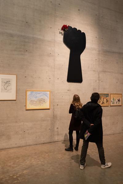 Kunsthalle Wien: No Feeling is Final. The Skopje Solidarity Collection (20.4.2023 - 28.1.2024) Foto: eSeL.at - Lorenz Seidler Foto: eSeL Lorenz Seidler