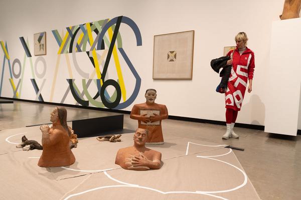 Kunsthalle Wien: No Feeling is Final. The Skopje Solidarity Collection (20.4.2023 - 28.1.2024) Foto: eSeL.at - Lorenz Seidler Foto: eSeL Lorenz Seidler