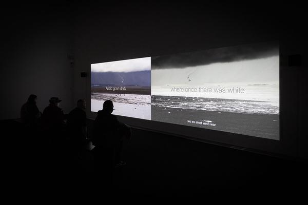 donaufestival 2023: Oliver Ressler - Climate Feedback Loops (Kunsthalle Krems, 28.4.2023) Foto: eSeL.at - Lorenz Seidler Foto: eSeL Lorenz Seidler