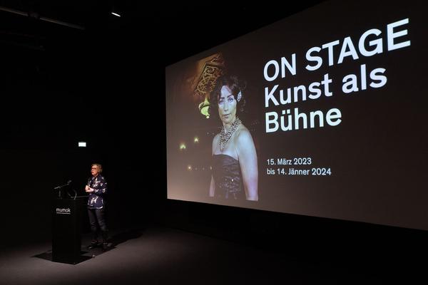 mumok: ON STAGE – Kunst als Bühne (14.3.2023 - 14.1.2024) Foto: eSeL.at - Lorenz Seidler Foto: eSeL Lorenz Seidler