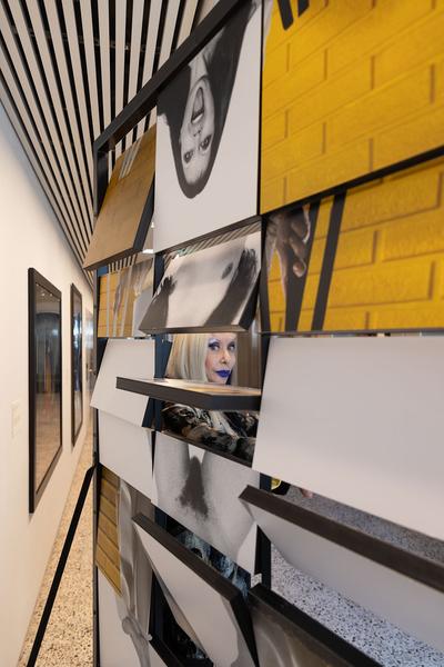 Sammlung Verbund: ORLAN - Six Decades (22.3. - 30.6.2023, Vertikale Galerie) Foto: eSeL.at - Lorenz Seidler Foto: eSeL Lorenz Seidler