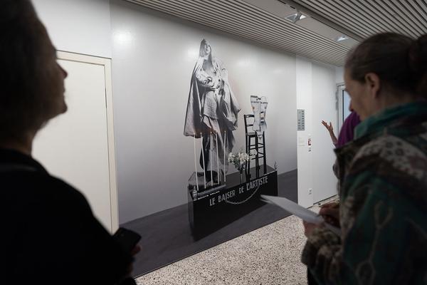 Sammlung Verbund: ORLAN - Six Decades (22.3. - 30.6.2023, Vertikale Galerie) Foto: eSeL.at - Lorenz Seidler Foto: eSeL Lorenz Seidler