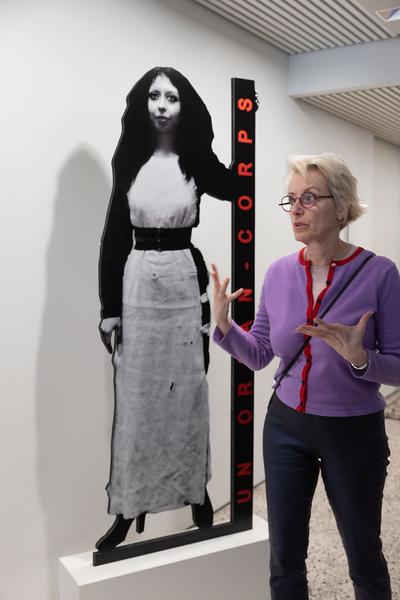 Sammlung Verbund: ORLAN - Six Decades (22.3. - 30.6.2023, Vertikale Galerie) Foto: eSeL.at - Lorenz Seidler Foto: eSeL Lorenz Seidler