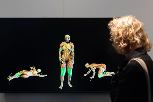 Sammlung Verbund: ORLAN - Six Decades (22.3. - 30.6.2023, Vertikale Galerie) Foto: eSeL.at - Lorenz Seidler Foto: eSeL Lorenz Seidler