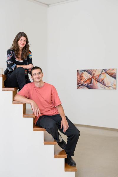 PARALLEL 2023: Emma Kling & Lorenz Kunath / Galerie Rudolf Leeb (Otto Wagner Areal, 5.9. - 10.9.2023) Foto: eSeL.at - Joanna Pianka Foto: Joanna Pianka