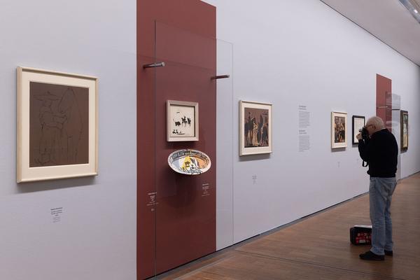 Albertina: PICASSO (17.3. bis 18.6.2023) Foto: eSeL.at - Lorenz Seidler Foto: eSeL Lorenz Seidler