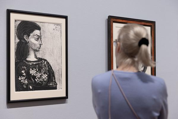 Albertina: PICASSO (17.3. bis 18.6.2023) Foto: eSeL.at - Lorenz Seidler Foto: eSeL Lorenz Seidler