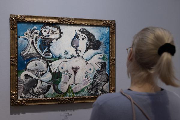 Albertina: PICASSO (17.3. bis 18.6.2023) Foto: eSeL.at - Lorenz Seidler Foto: eSeL Lorenz Seidler