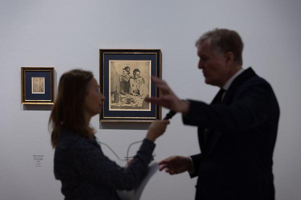 Albertina: PICASSO (17.3. bis 18.6.2023) Foto: eSeL.at - Lorenz Seidler Foto: eSeL Lorenz Seidler