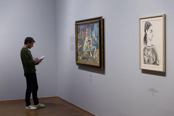Albertina: PICASSO (17.3. bis 18.6.2023) Foto: eSeL.at - Lorenz Seidler Foto: eSeL Lorenz Seidler